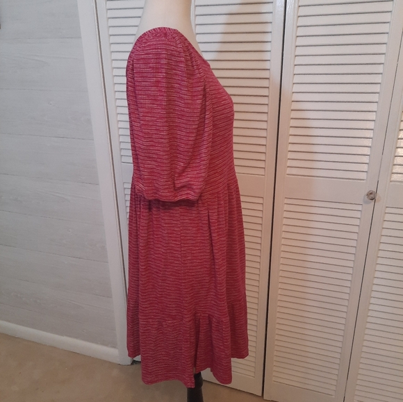 Anthropologie daily practice boho flounce mini dress sz XS *6 - Picture 3 of 7